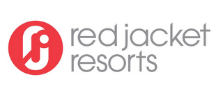 RJ RED JACKET RESORTS logo