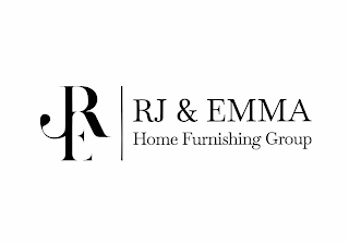 RJE RJ & EMMA HOME FURNISHING GROUP logo