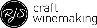 RJS CRAFT WINEMAKING logo