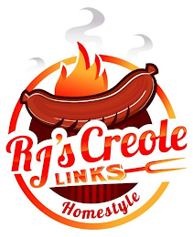RJ'S CREOLE LINKS HOMESTYLE logo