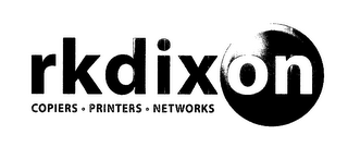 RK DIXON COPIERS PRINTERS NETWORKS logo