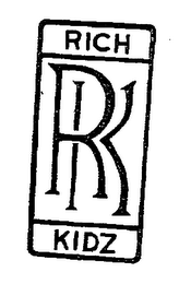 RK RICH KIDZ logo