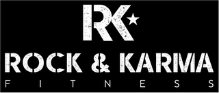 RK ROCK & KARMA FITNESS logo