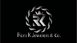RK RONI K JEWELERS & CO. logo