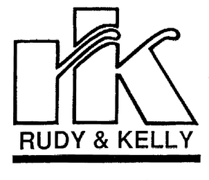RK RUDY & KELLY logo