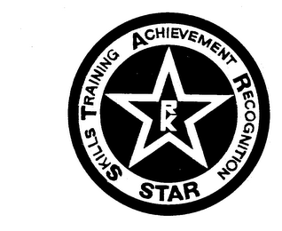 RK SKILLS TRAINING ACHIEVEMENT RECOGNITION STAR logo