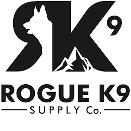 RK9 ROGUE K9 SUPPLY CO. logo