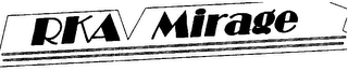 RKA MIRAGE logo