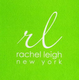 RL RACHEL LEIGH NEW YORK logo