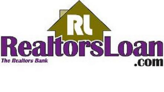 RL REALTORSLOAN.COM THE REALTORS BANK logo