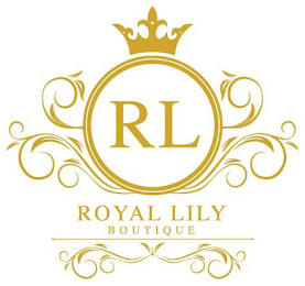 RL ROYAL LILY BOUTIQUE logo