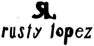 RL RUSTY LOPEZ logo