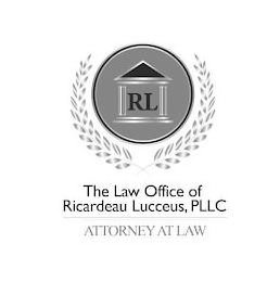 RL, THE LAW OFFICE OF RICARDEAU LUCCEUS, PLLC, ATTORNEY AT LAW logo