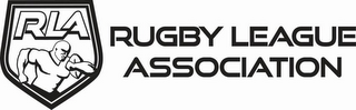 RLA RUGBY LEAGUE ASSOCIATION logo