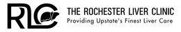 RLC THE ROCHESTER LIVER CLINIC PROVIDING UPSTATE'S FINEST LIVER CARE logo