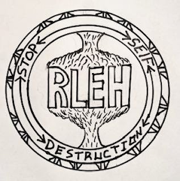 RLEH STOP SELF DESTRUCTION logo