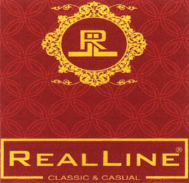RLL REALLINE CLASSIC & CASUAL logo