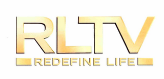RLTV REDEFINE LIFE logo