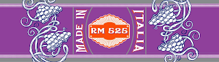 RM 525 MADE IN ITALIA logo