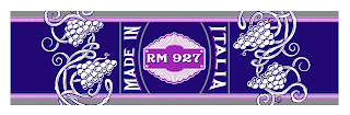 RM 927 MADE IN ITALIA logo