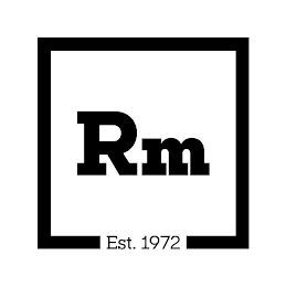 RM EST. 1972 logo