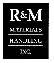 R&M MATERIALS HANDLING INC. logo