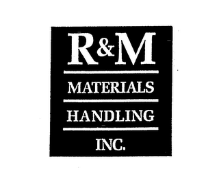 R&M MATERIALS HANDLING INC. logo