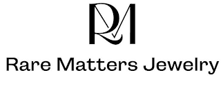 RM RARE MATTERS JEWELRY logo