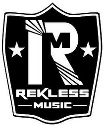 RM REKLESS MUSIC logo
