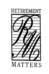 RM RETIREMENT MATTERS logo