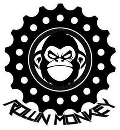 RM ROLLIN MONKEY logo