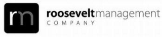 RM ROOSEVELT MANAGEMENT COMPANY logo