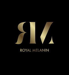 RM ROYAL MELANIN logo