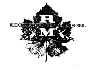 RM RUDOLF MULLER WEINKELLEREI.REIL logo