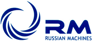 RM RUSSIAN MACHINES logo