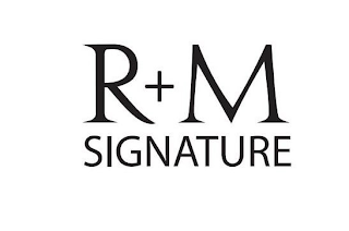 R+M SIGNATURE logo