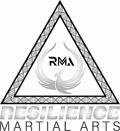 RMA RESILIENCE MARTIAL ARTS logo
