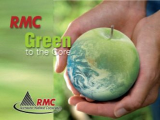 RMC GREEN TO THE CORE RMC ROCHESTER MIDLAND CORPORATION logo