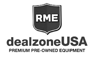 RME DEALZONEUSA PREMIUM PRE-OWNED EQUIPMENT logo