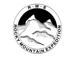 R.M.E. ROCKY MOUNTAIN EXPEDITON logo