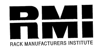 RMI RACK MANUFACTURERS INSTITUTE logo