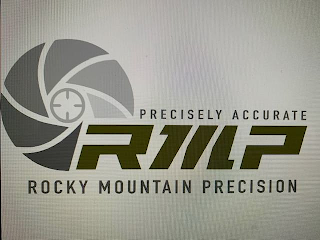 RMP PRECISELY ACCURATE ROCKY MOUNTAIN PRECISION logo