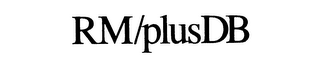 RM/PLUSDB logo