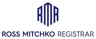 RMR ROSS MITCHKO REGISTRAR logo
