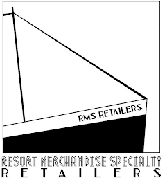 RMS RETAILERS RESORT MERCHANDISE SPECIALTY RETAILERS logo