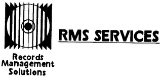 RMS SERVICES RECORDS MANAGEMENT SOLUTIONS logo