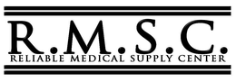 R.M.S.C. RELIABLE MEDICAL SUPPLY CENTER logo