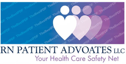 RN PATIENT ADVOCATES LLC YOUR HEALTHCARE SAFETY NET logo