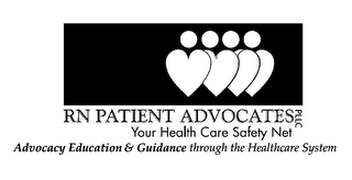 RN PATIENT ADVOCATES PLLC YOUR HEALTH CARE SAFETY NET ADVOCACY EDUCATION & GUIDANCE THROUGH THE HEALTHCARE SYSTEM logo