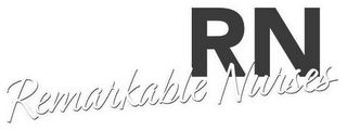 RN REMARKABLE NURSES logo